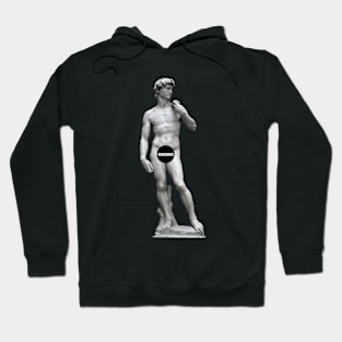 David Michelangelo Renaissance Sculpture Censored Art Hoodie